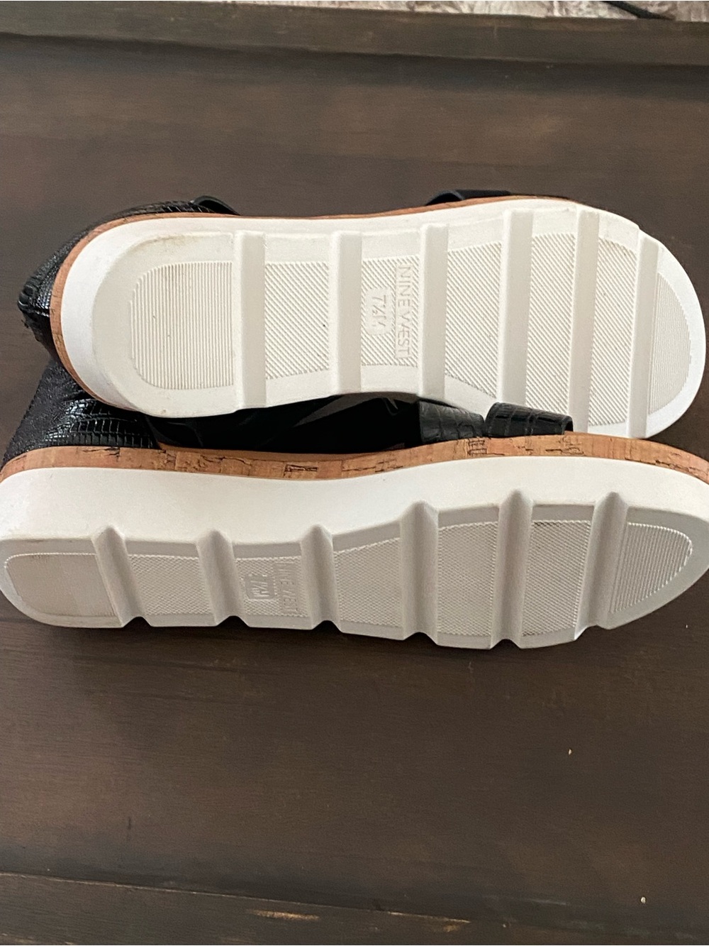Nine West Black BEEME3 Sandals - Picture 8 of 10